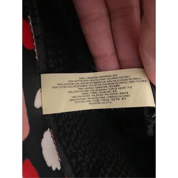 Kate Spade Women's Black Take The Cake Bon Shopper Tote Bag Size Large - Picture 10 of 11